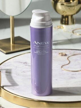 Platinum Sculpting Body Serum - Lavender Bottle